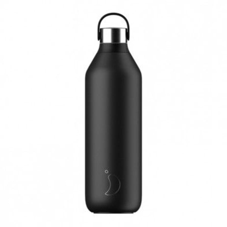 Chilly's 1L Black Series 2 Bottle 