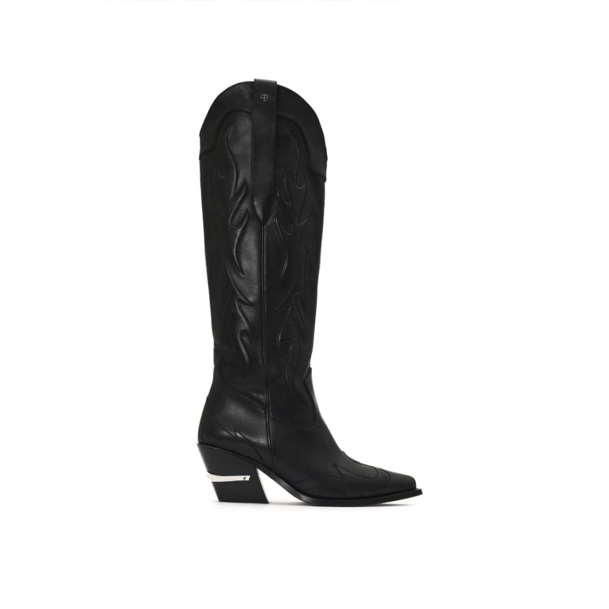 Anine Bing Anine Bing Tall Tania Boots - Black Western 