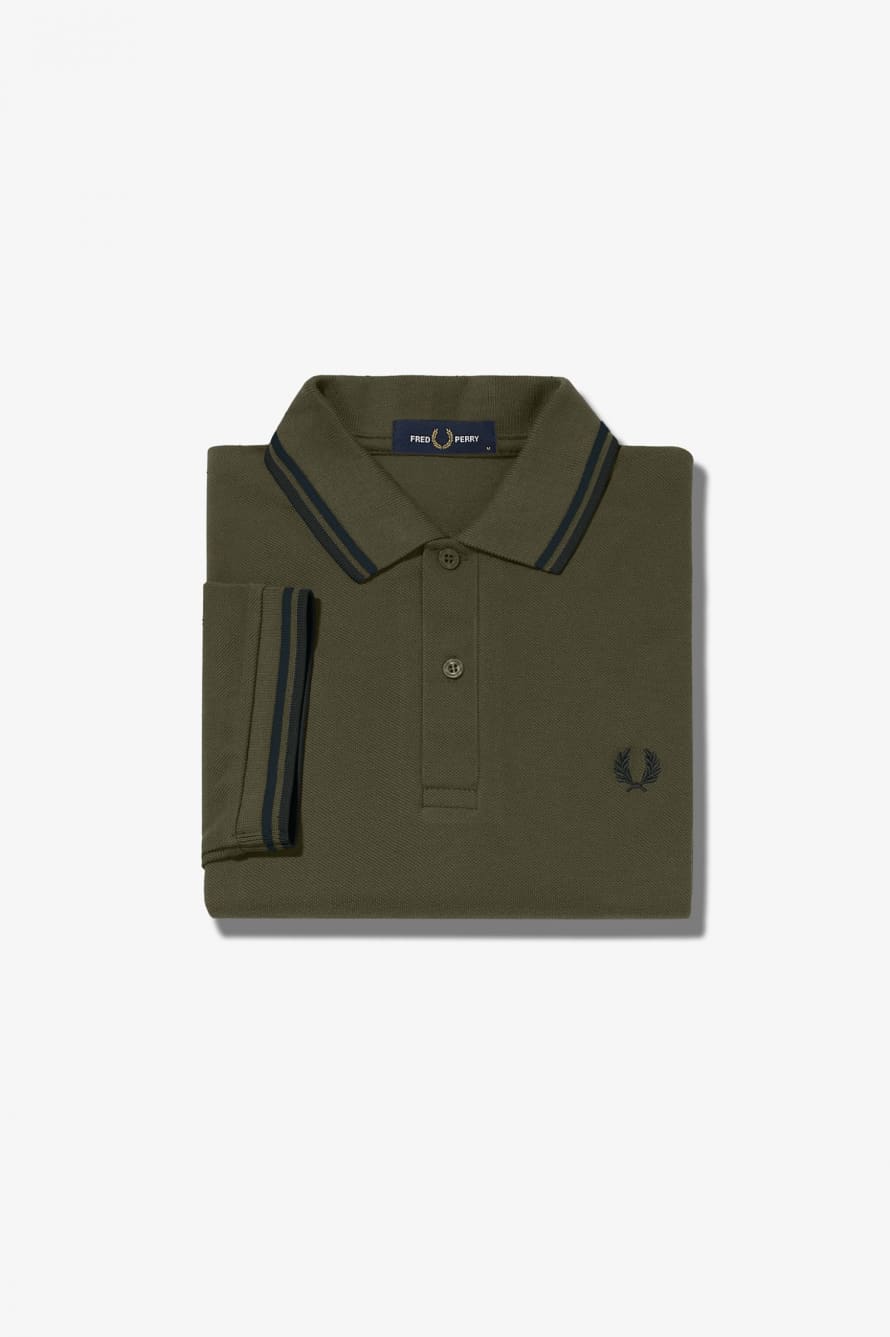 Fred Perry M3600 Polo - Uniform Green / Black