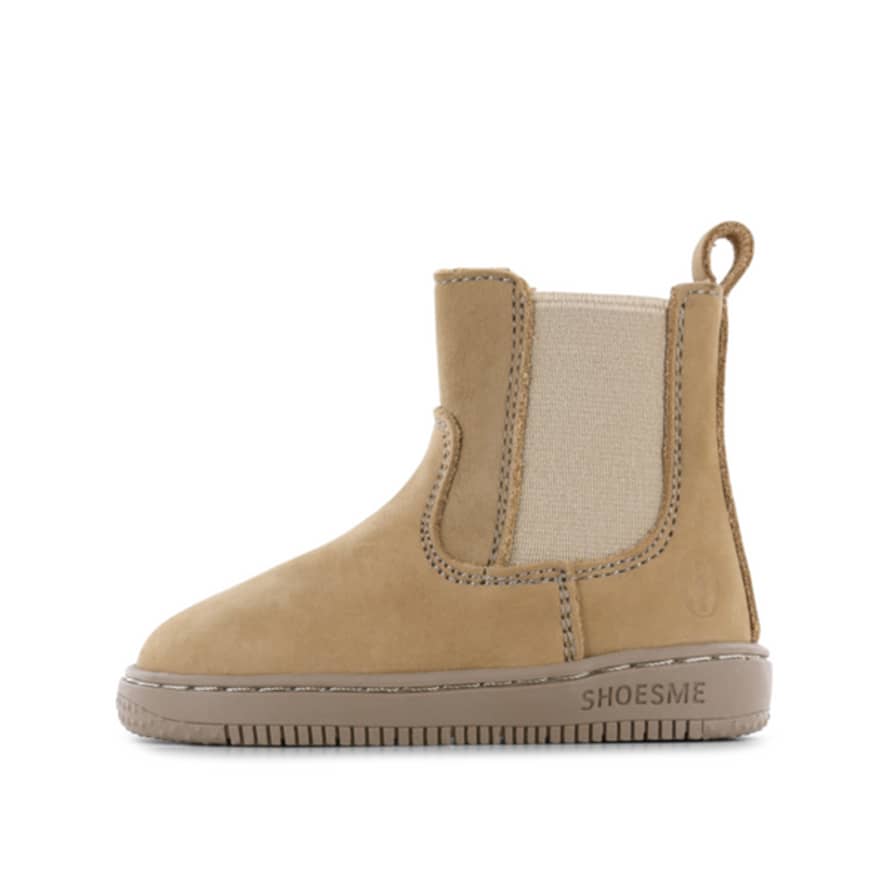 Shoesme : Suede Boot - Beige