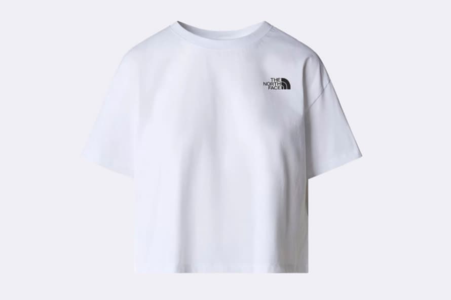 The North Face  Wmns Cropped Sd Tee White