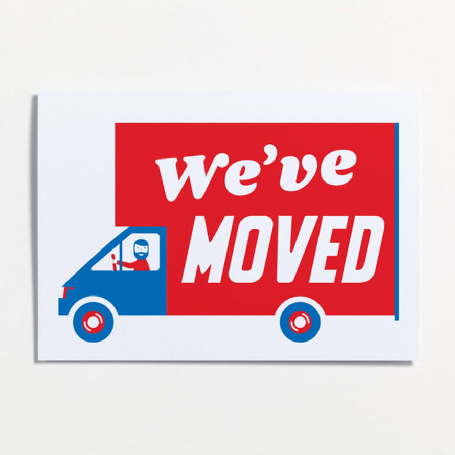 Crispin Finn We've Moved Greeting Card
