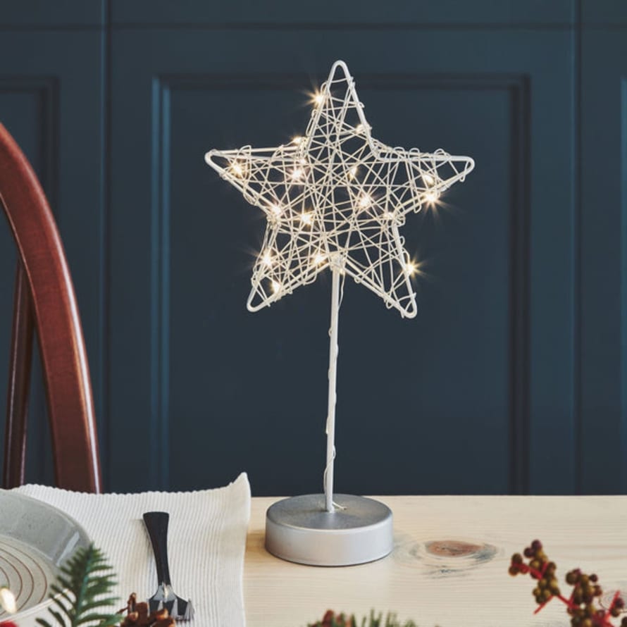 Lightstyle London Table Star Silver