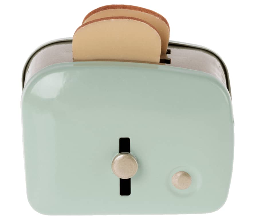 Maileg Miniature Toaster & Bread-mint