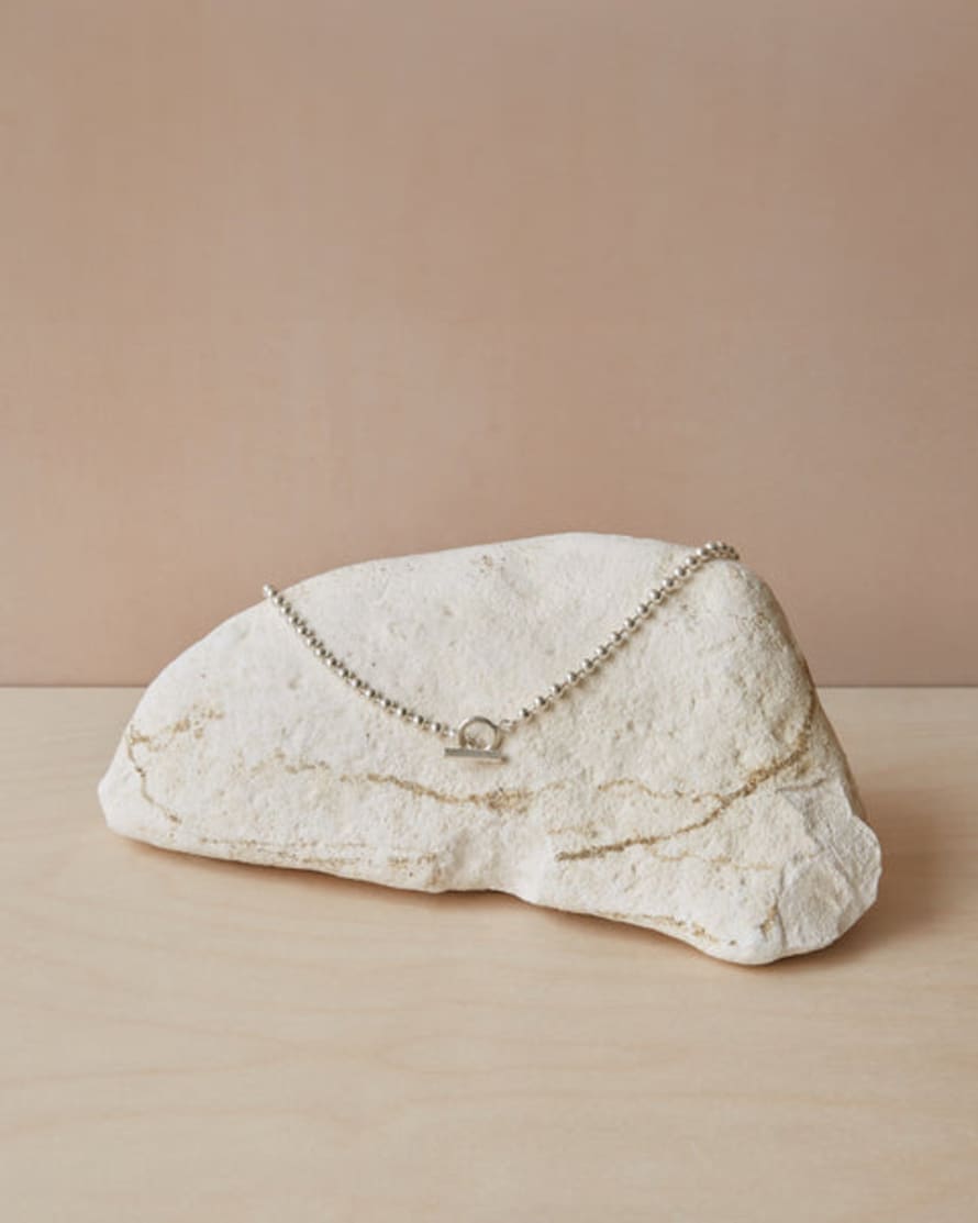 Chalk UK Ball Necklace - Silver