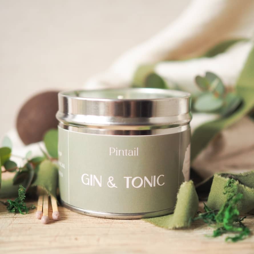 Pintail Candles Single Wick Gin & Tonic Candle