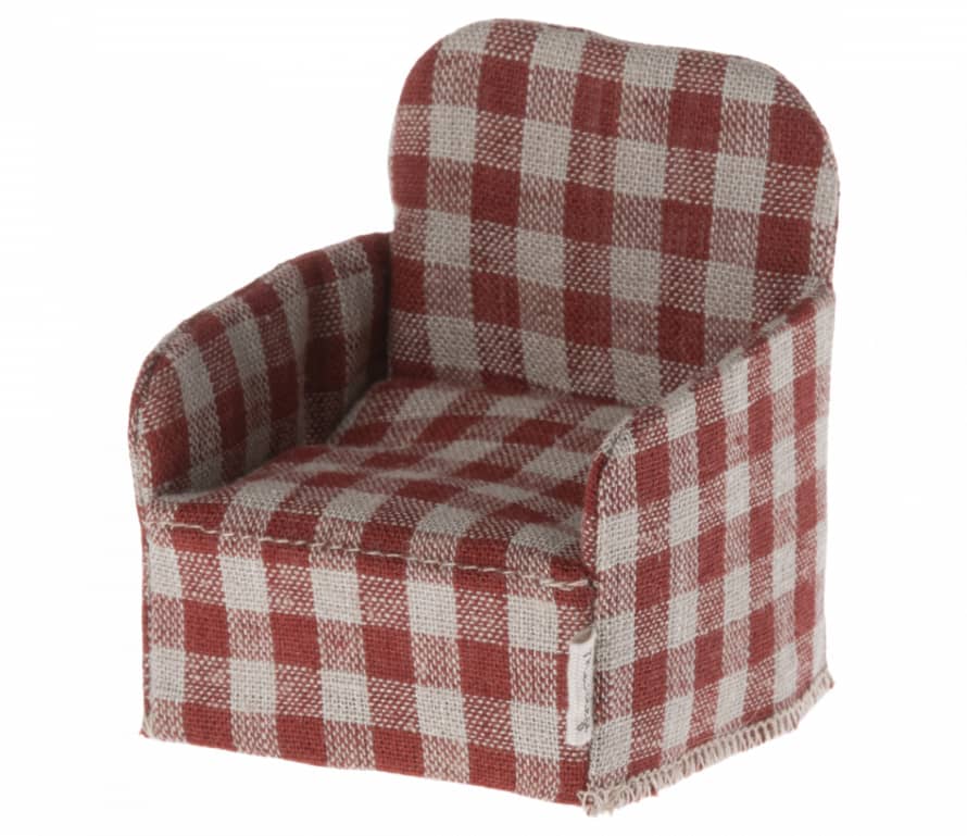 Maileg Chair, Mouse- Red