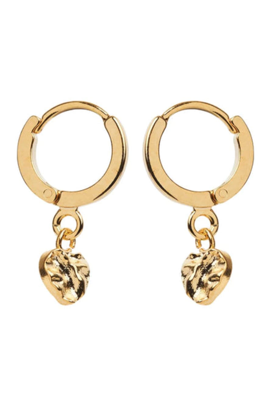 Eb & Ive Heritage Earring - Gold Drop