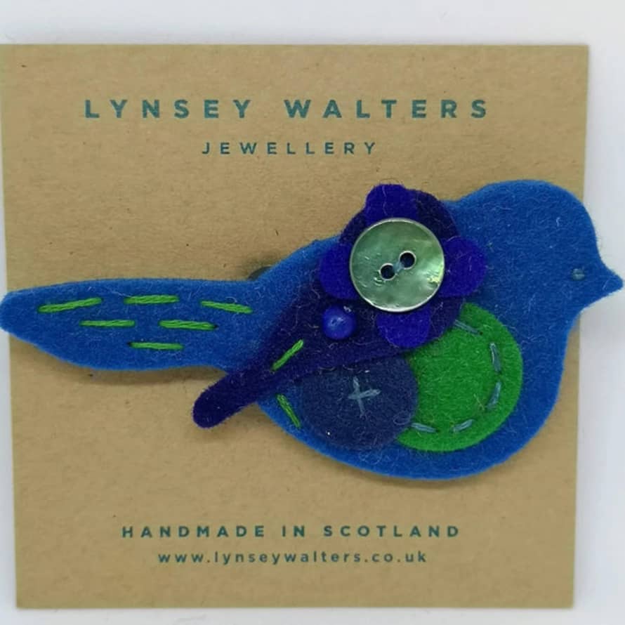 Lynsey Walters Pigeon Brooch - Bretton