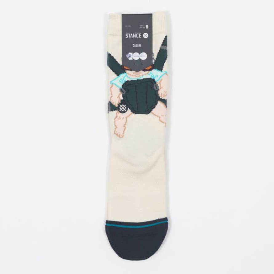 Stance X The Hangover Carlos Socks In Off White