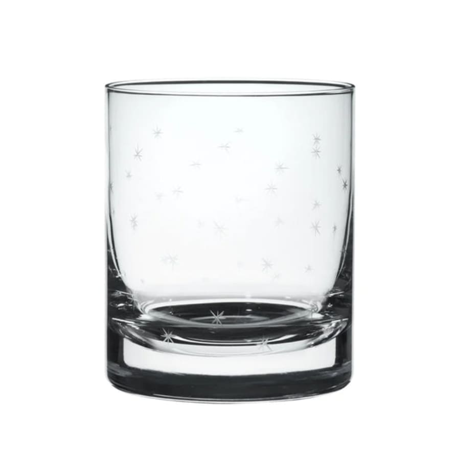 The Vintage List The - Whisky Glasses With Star Design (set Of 2)