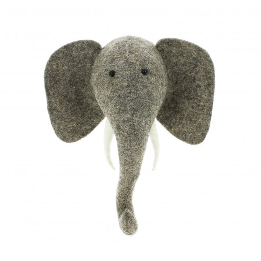 Fiona Walker England Mini Elephant Head