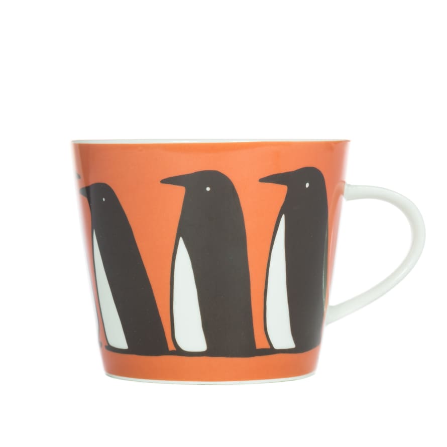 Scion Living Pedro Penguin Mug 350ml - Pimento
