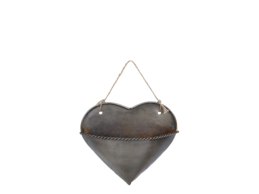 Chic Antique Small Decorative Wall Hanging Heart Pocket