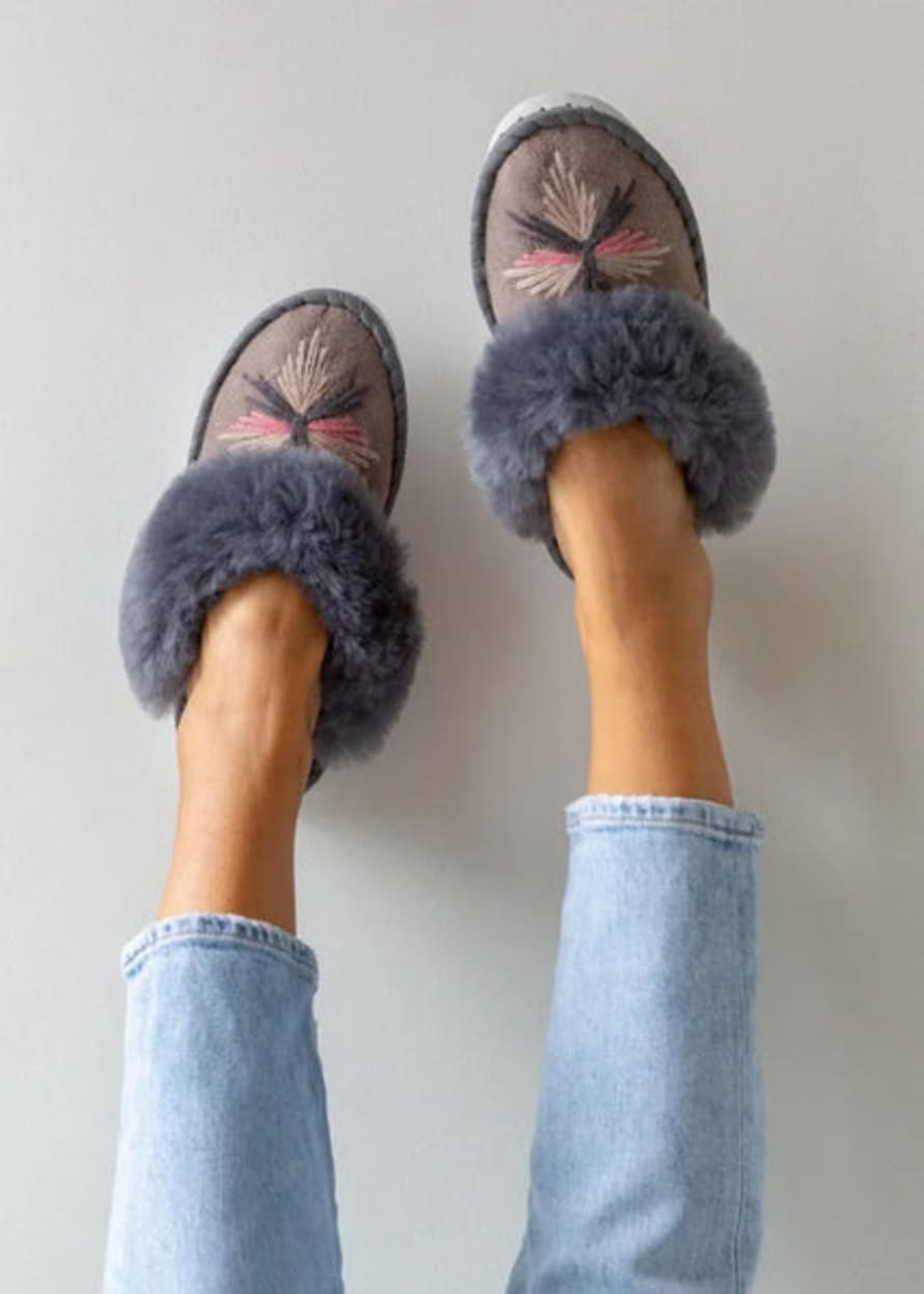 The Small Home Winter Sky Mules