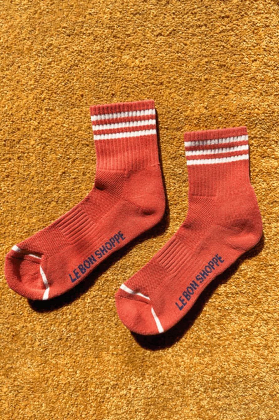 Le Bon Shoppe Girlfriend Terracotta Socks