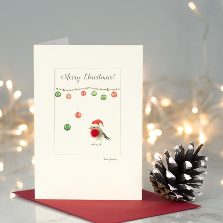 Papersheep Robin Christmas Card