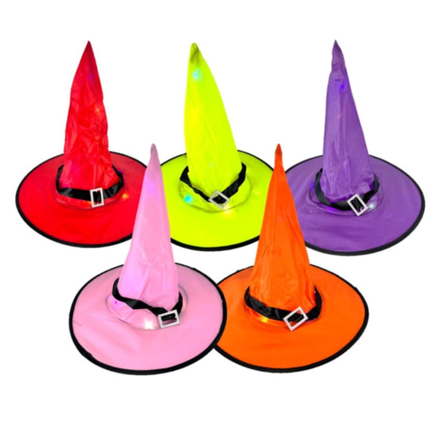 Cotillons D Alsace Witch Hat Light With Led Colored