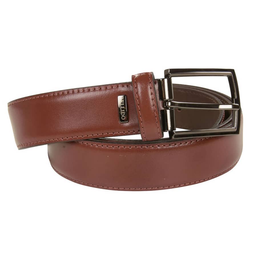 Miguel Bellido Tan 350 Classic Leather Belt