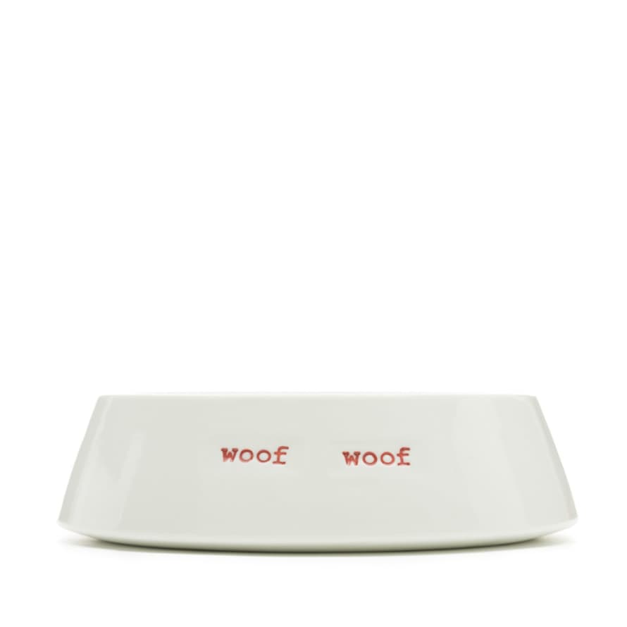 Keith Brymer Jones  Ceramic Woof Woof Dog Bowl