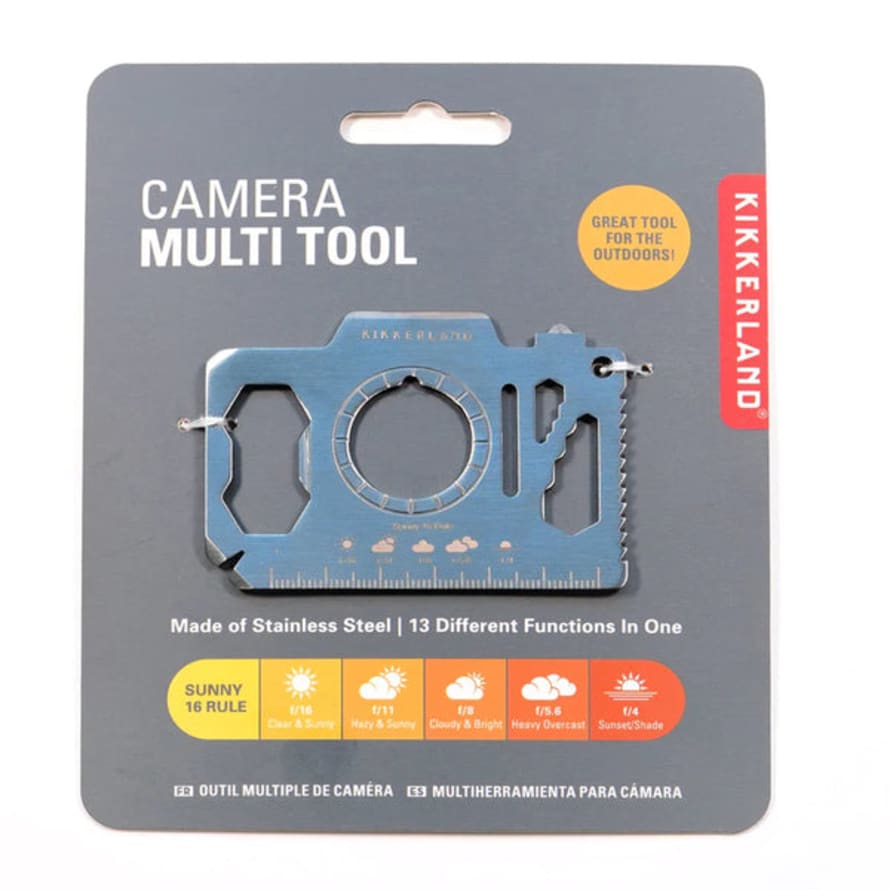 Kikkerland Design Camera Multi-tool