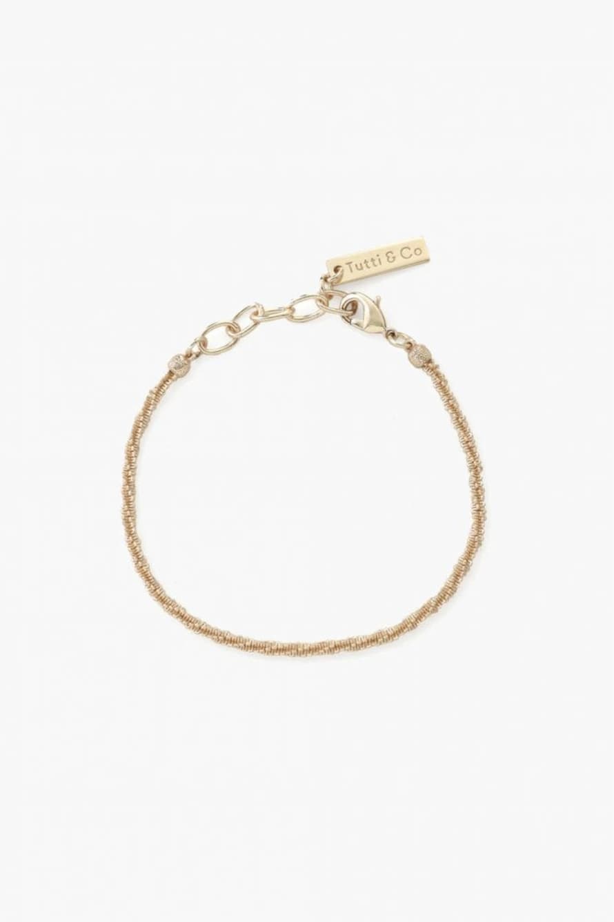 Tutti & Co True Bracelet In Gold