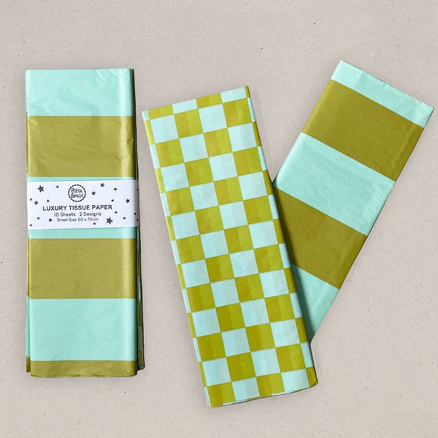 Petra Boase Luxury Tissue Paper Chequerboard/stripe