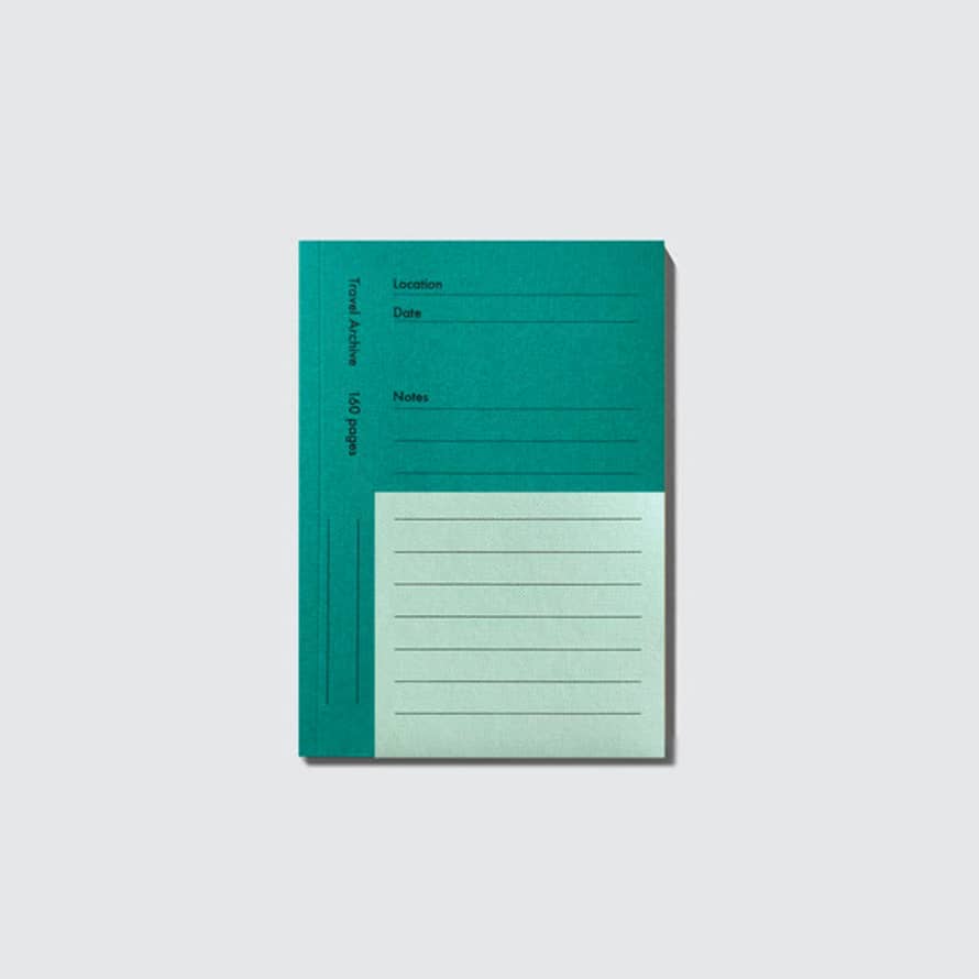 Scout Editions A6 Travel Archive With Pocket In Forest