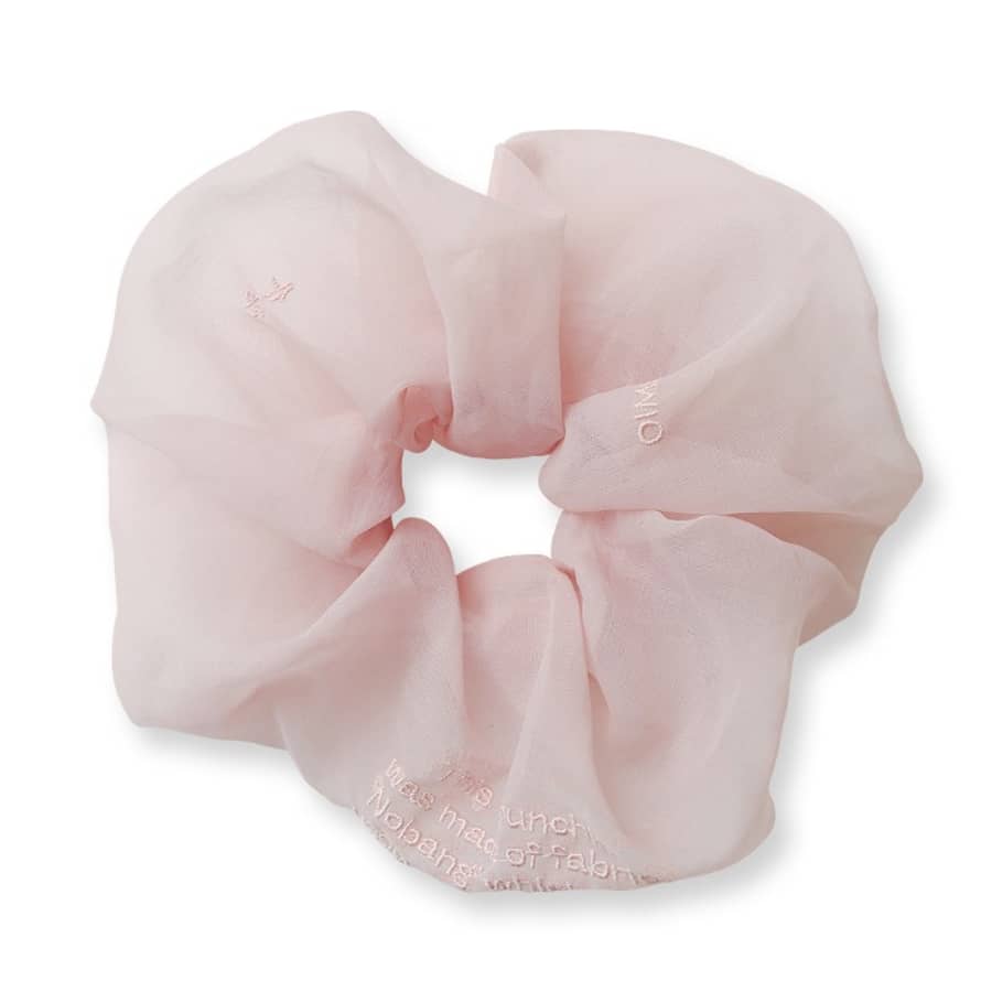 OIMU Nobang scrunchie - pink gray
