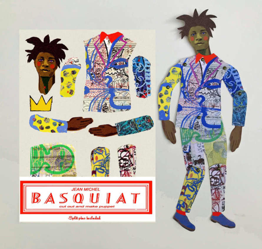 WINI-TAPP Basquiat Cut Out & Make Puppet