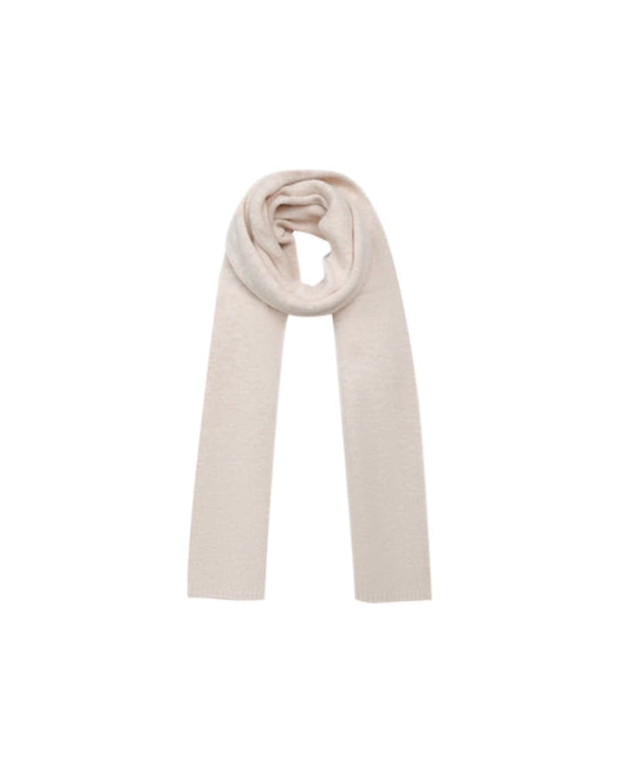 Grace & Mila Lancelot Wool Long Scarf - Beige