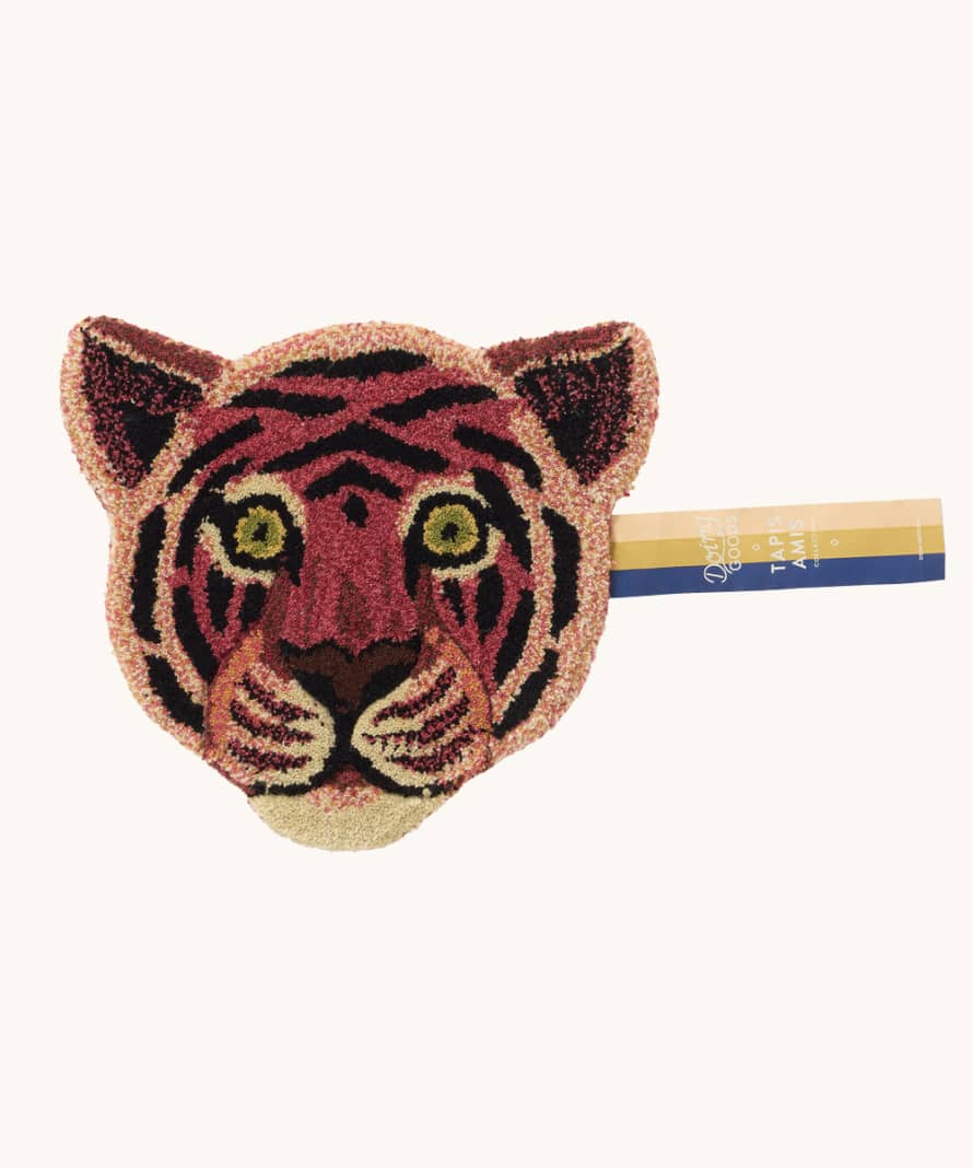Doing Goods Tula Wise Tiger Head Rug 