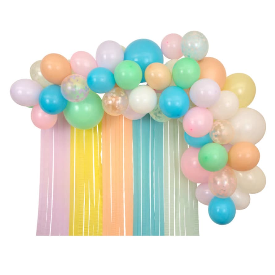 Meri Meri Pastel Balloon & Streamer Garland