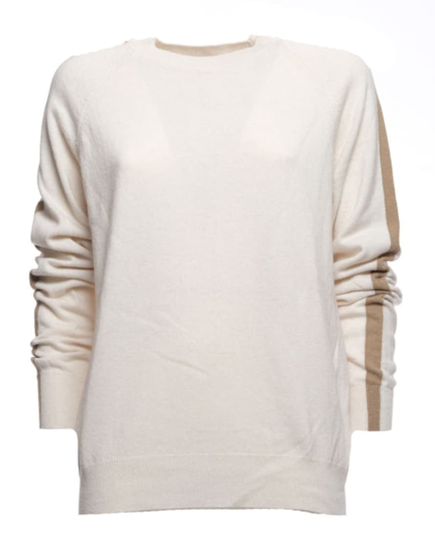 Akep Sweater For Woman Mgkd03001 Panna