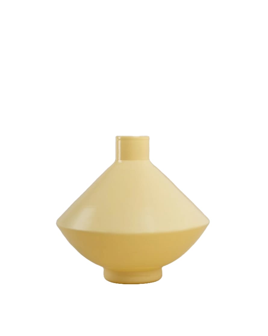 Los Objetos Decorativos Vanilla Glass Vase