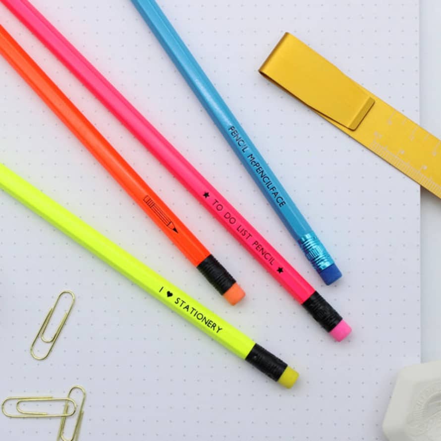 Pencil Me In Stationery Lover Pencil Set