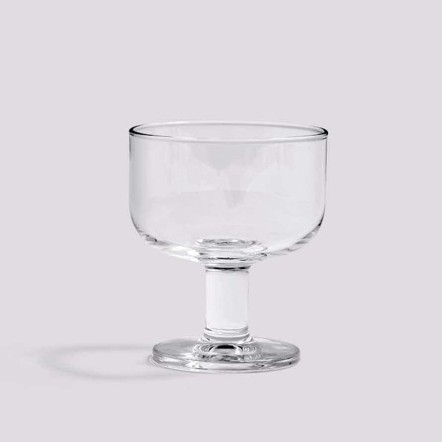 HAY Wide Clear Tavern Glass
