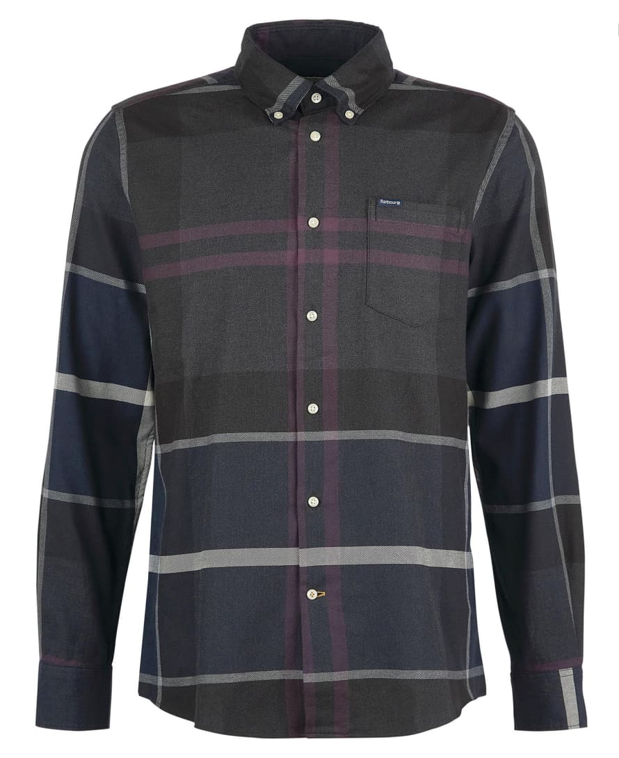 Barbour Barbour Dunoon Tailored Shirt Black Slate