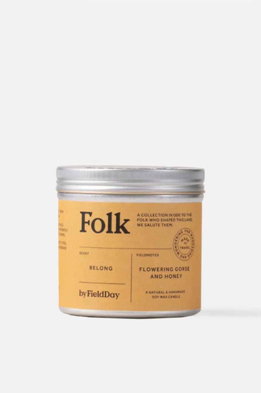FieldDay Belong Folk Tin Candle