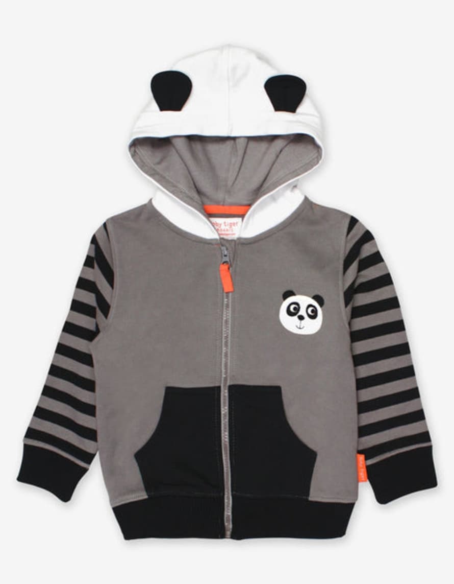 Toby Tiger Organic Panda Hoodie