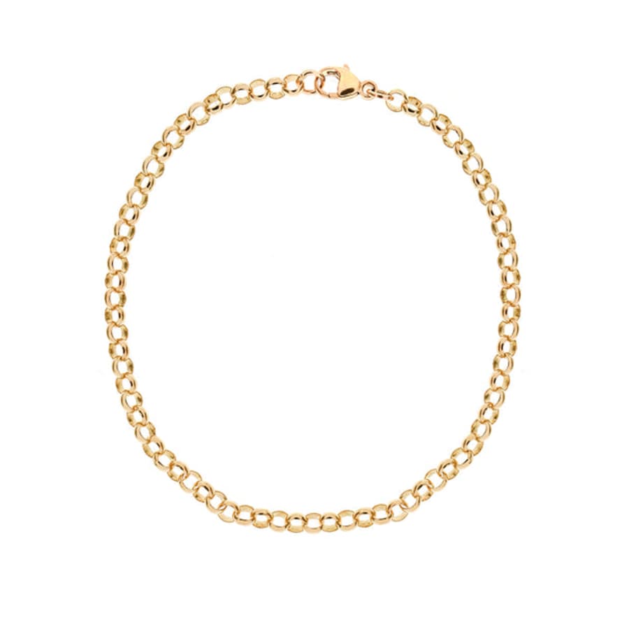 Renné Jewellery 9 Carat Gold Belcher Bracelet