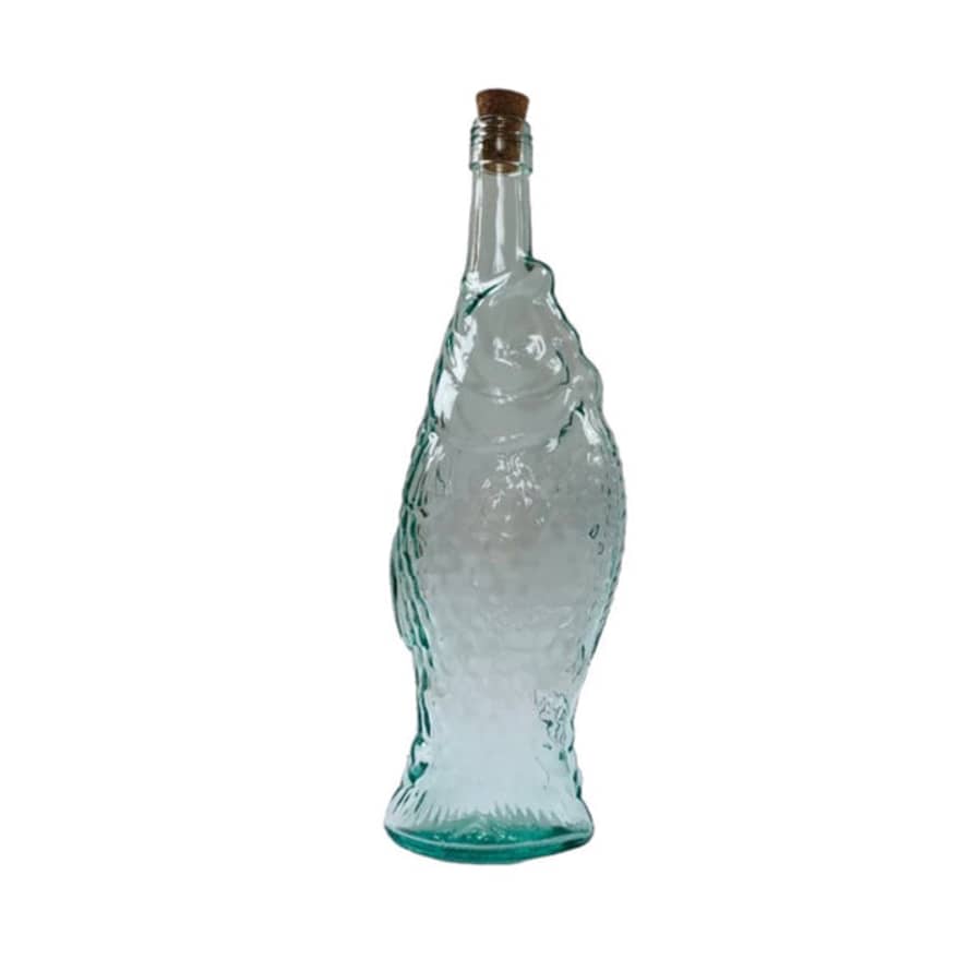 RE Fish Bottle Cycled Glass