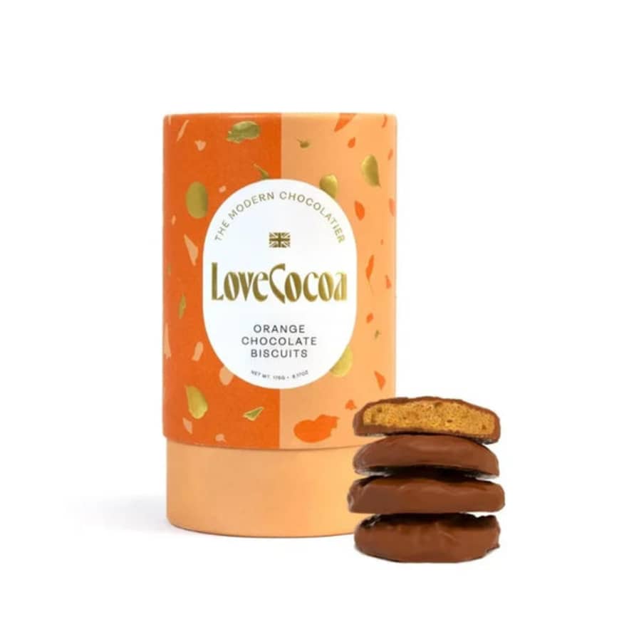 Love Cocoa Biscuit Orange 175g Orange Chocolate Biscuits
