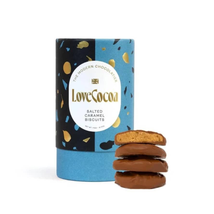 Love Cocoa Biscuit Salted Caramel 175g Salted Caramel Chocolcate Biscuits