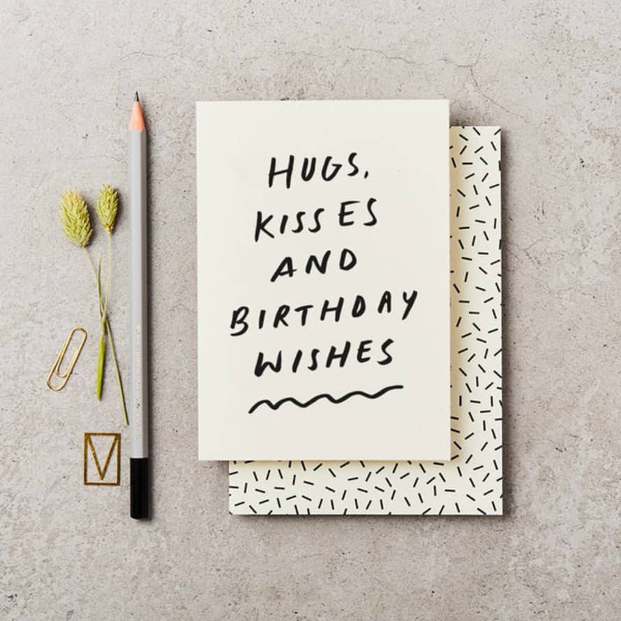 Katie Leamon Studio Hugs And Kisses Card