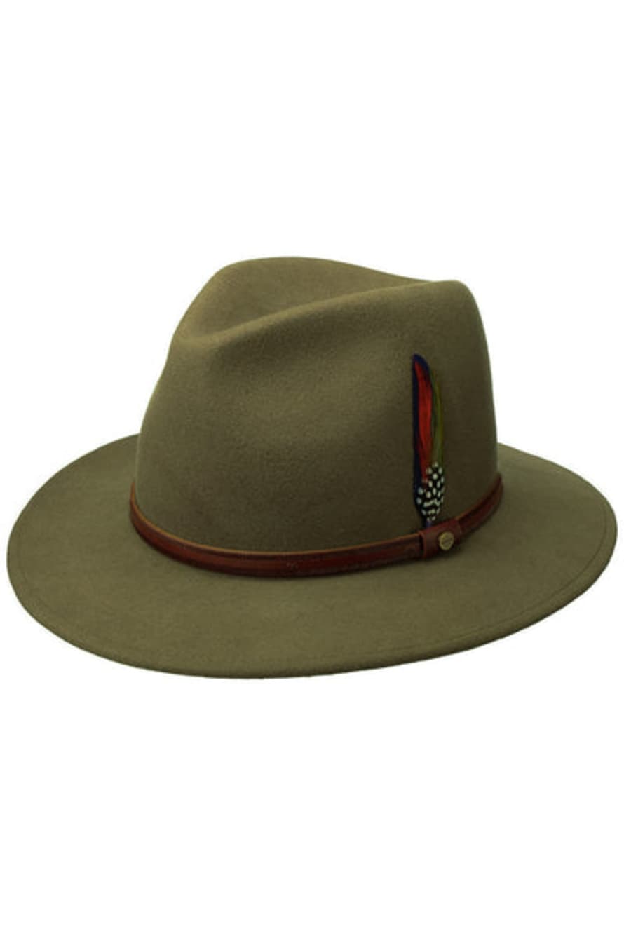 STETSON Rantoul Traveller Hat Khaki