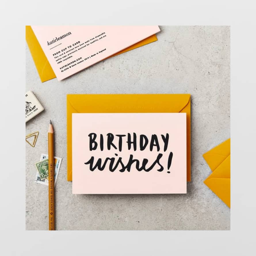 Katie Leamon Studio Birthday Wishes Card