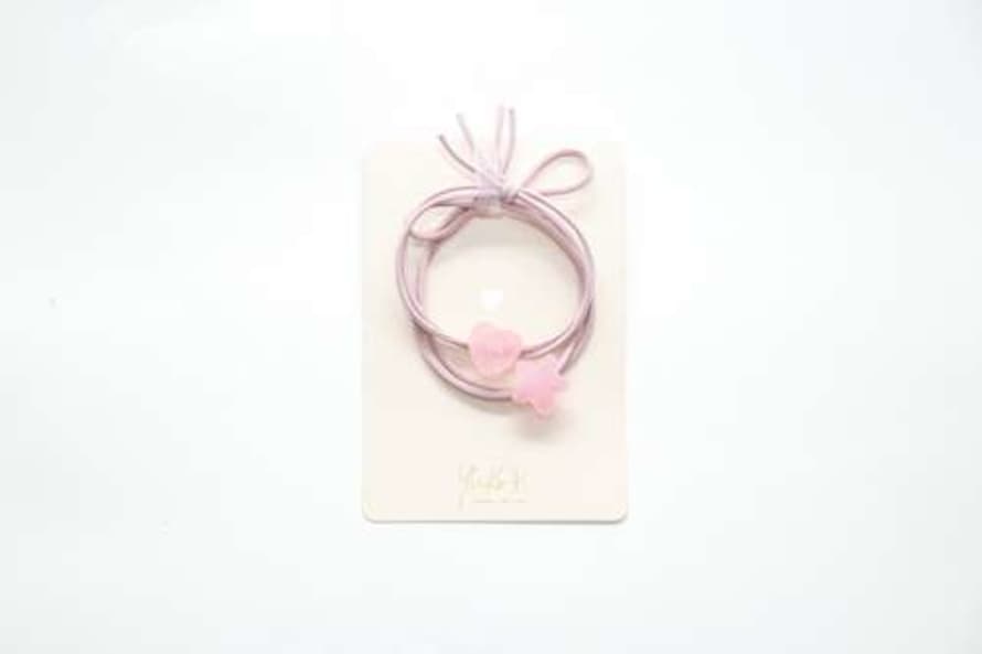 Yuko-B Pink Candy Love Childrens Scrunchie