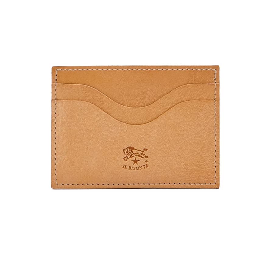 IL BISONTE Baratti Card Holder Leather