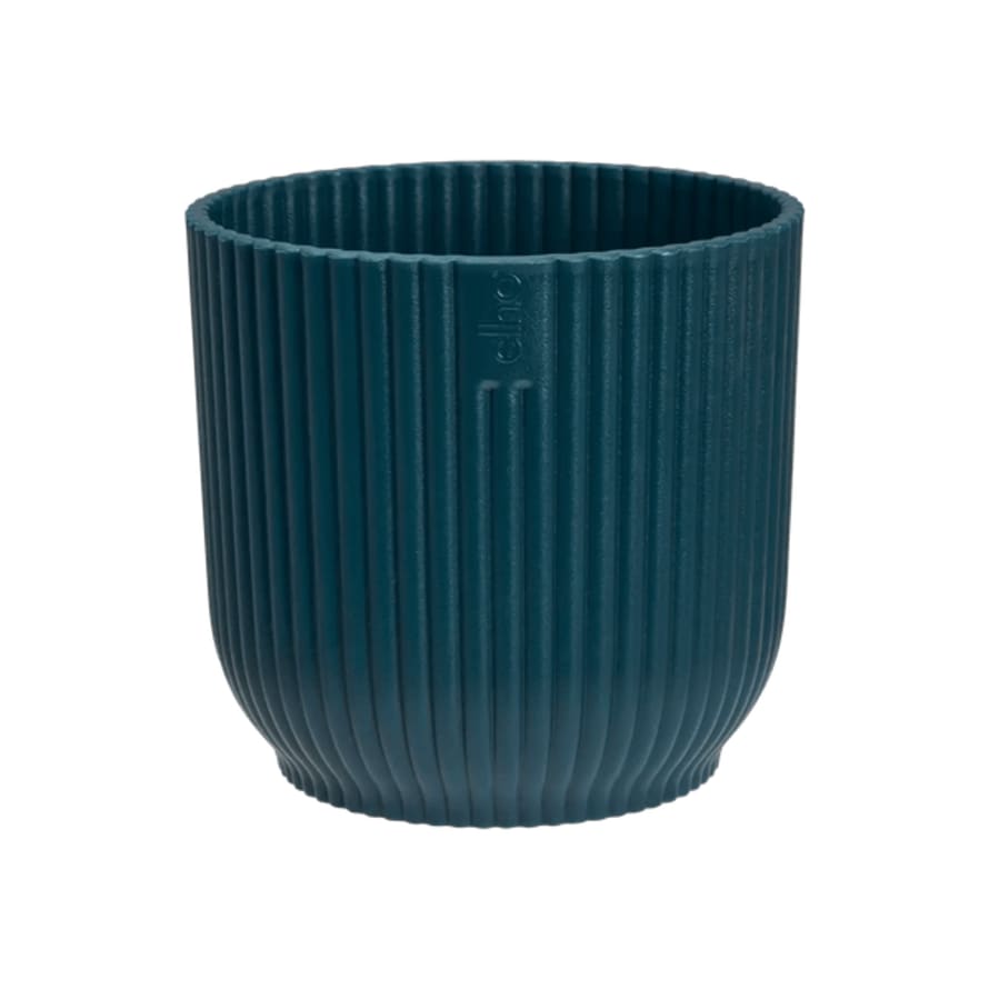 elho 22cm Blue Vibes Fold Round Pot
